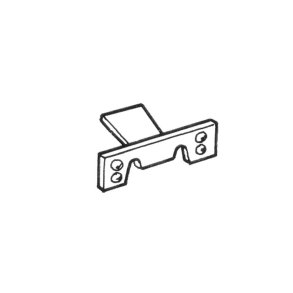 Clips til trinbrtliste 9 mmper 10 pr. stk.r