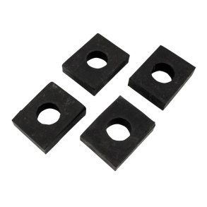 Gummiskiver 10mm 4.stk