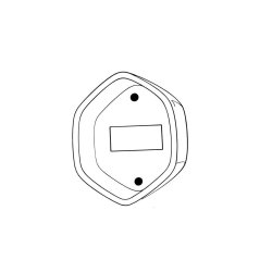 Gummi deurarhjre, pr. stk