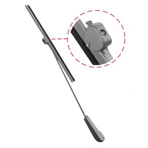 + Viskerblad arm, slv, pr side