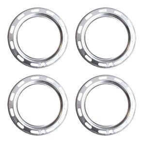 Pynteringe f. 5 hulsflge m/clips  4 stk.