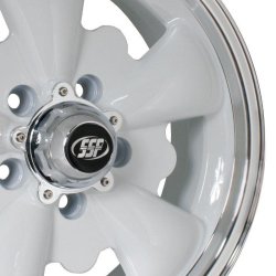 GT 5 Spoke hvid/poleret 5x112