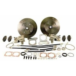 Bremseskivest bag T1 Svingaksel 4 x 130