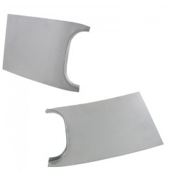 Blndplader for busfront