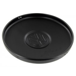 Hjulkapsel original, sort primer