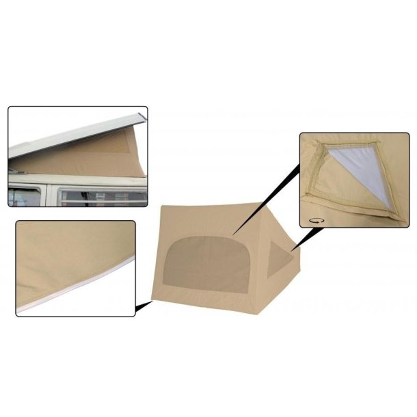Tagtelt Westfalia 1968-73 Beige