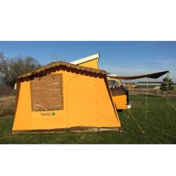 Vintage stand alone telt