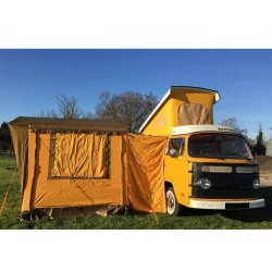 Vintage stand alone telt