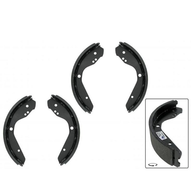 Bremsebakker ATE front 1302/03 mf