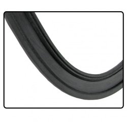 Gummi mellem glas og lygtehus