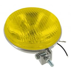 T�gelygter med gult glas. 12 volt 