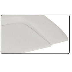 Hattehylde, bag hvid