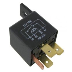 Arbejdsrel 12 volt 40 Amp